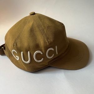Gucci Loved Tan Cap - Size Medium
